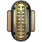 Metro Marine High-Output Vertical Surface Mount Light w/Intelligent Monochromatic LEDs - Green, 90 Beam